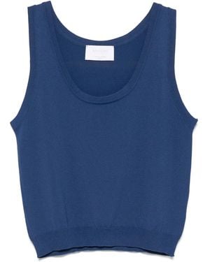 Daniele Fiesoli Fine-knit Top - Blue
