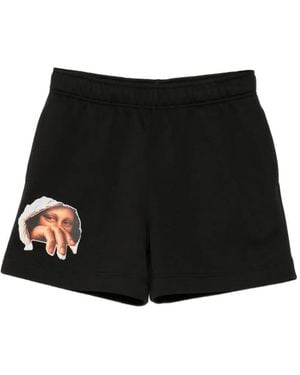 Melt Short À Imprimé Graphique - Black