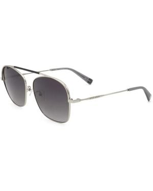 ESCADA Geometric-Frame Sunglasses - White
