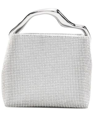 Cult Gaia Solene Mini Tote Bag - White