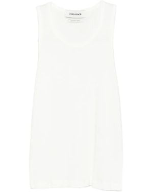 Tonywack Ribbed Top - White