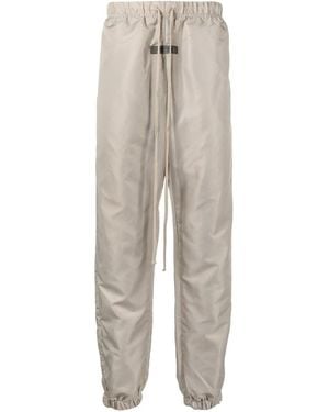 Fear Of God Logo-Patch Drawstring Trousers - Grey