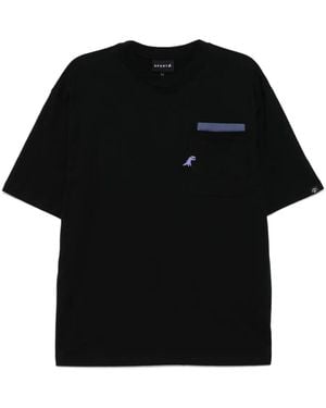 SPORT b. by agnès b. ロゴ Tシャツ - ブラック