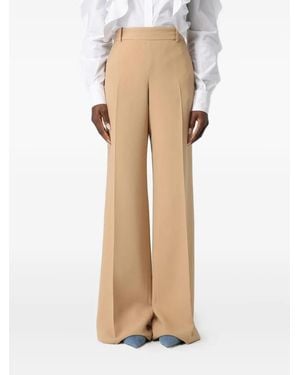 Ermanno Scervino Wide-Leg Trousers - Natural