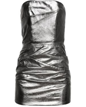 The Attico Mirror Mini Dress - Black