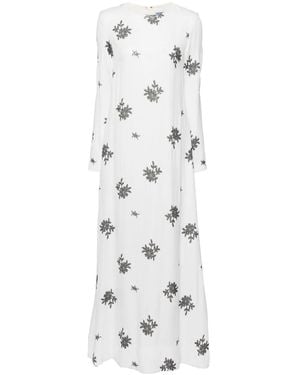 Macgraw Poetry Gown - White