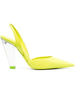3Juin Bridget Slingback Pumps - Yellow