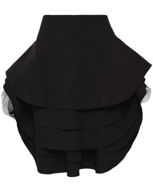 Comme des Garçons Layered Tulle Skirt - Black