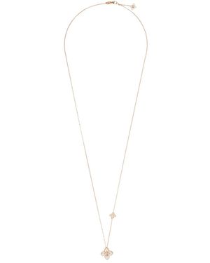 Roberto Coin Collar Venetian Princess En Oro De 18 Ct Con Gemas - Blanco