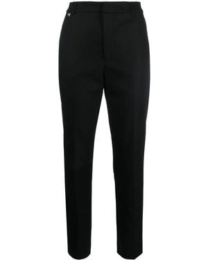 Ralph Lauren Cropped Tailored-cut Trousers - Black