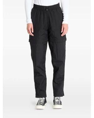Urban Classics Elasticated-Waistband Trousers - Black