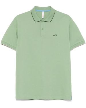 Sun 68 Cotton Polo Shirt - Green