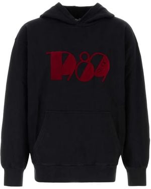 1989 STUDIO Hoodie mit Logo-Verzierung - Blau