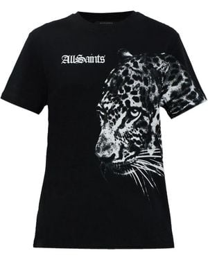 AllSaints Zaya T-Shirt - Black