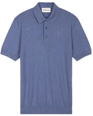 Bompard Polo En Maille - Blue