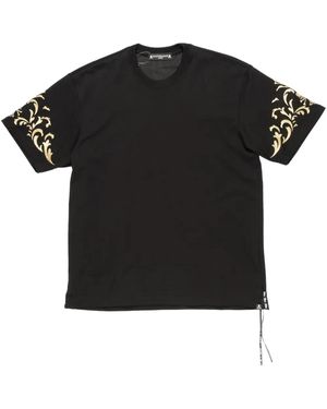 MASTERMIND WORLD Ornament Tシャツ - ブラック