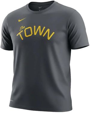 Nike Golden State Warriors The Town Dri-Fit T-Shirt - Grey