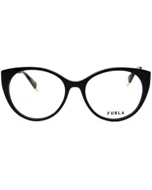 Furla Cat-Eye Glasses - Black