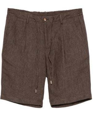 Briglia 1949 Drawstring-Fastening Chino Shorts - Brown