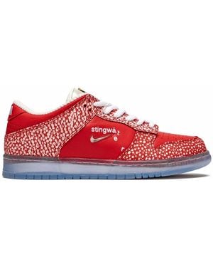 Nike Sneakers X Stingwater Magic Mushroom Sb Dunk Low - Rosso