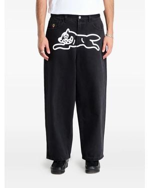 ICECREAM Running Dog Jeans - Black