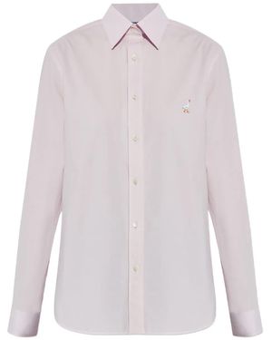 Moschino Embroidered Goose Shirt - White