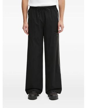 Rains X Umbro Drawstring Piping Track Pants - Black