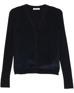 Max Mara Cárdigan De Cachemira Y Seda - Azul