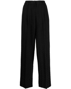 Missoni Zigzag Tailored Pants - Black