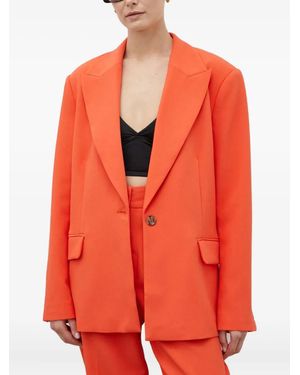 Day Birger et Mikkelsen Blazer À Design Un Bouton - Red