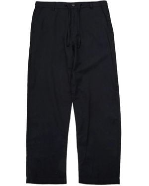 SELECTED Drawstring Trousers - Black