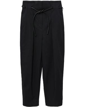 3.1 Phillip Lim Pantalones Origami Con Pinzas - Negro