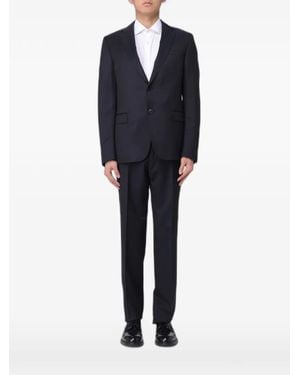 ZEGNA Single-Breasted Suit - Blue