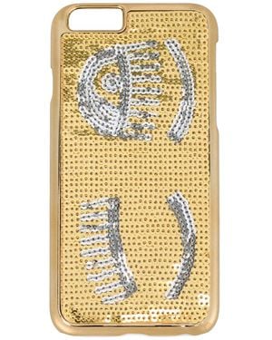 Chiara Ferragni 'flirting' Iphone 6 Plus Case - Metallic