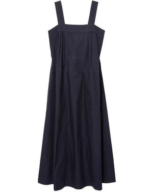 3.1 Phillip Lim Square Neck Midi Dress - Blue