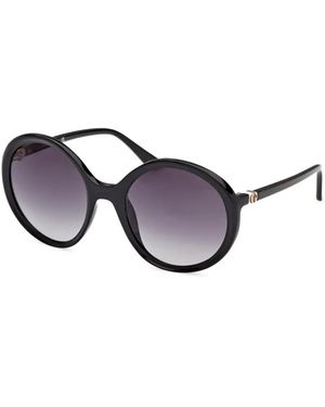 GUESS EYEWEAR Round-Frame Sunglasses - White