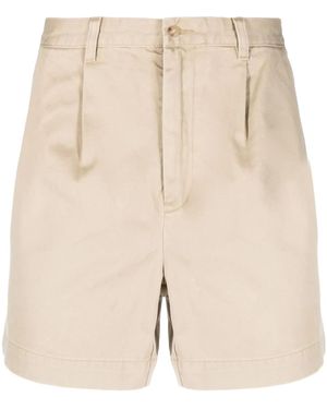 Polo Ralph Lauren Cormac Pleat-Detailing Shorts - Natural
