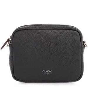 Osprey Chiswick Leather Crossbody Bag - Black