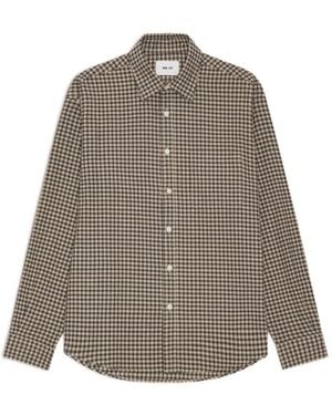 NN07 Deon Cotton Shirt - Brown