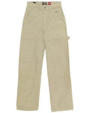 Superdry Pantalones con parche del logo - Neutro