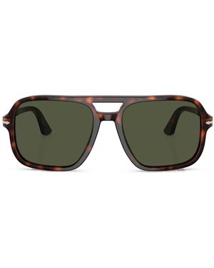 Persol Square-Frame Sunglasses - Green