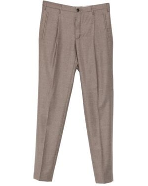 Incotex Pleated Trousers - Grey