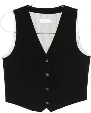Circolo 1901 Chaleco con cuello en V - Negro