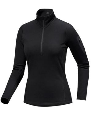 Arc'teryx Kyanite Zip-Neck Jumper - Black