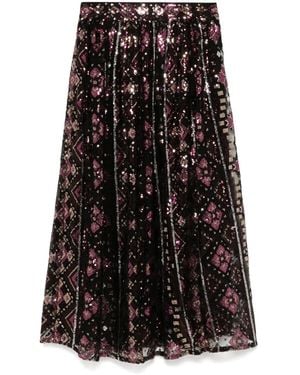 Ba&sh Pippa Midi Skirt - Black