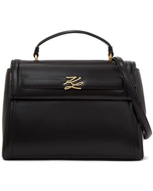 KARL LAGERFELD K/Autograph Tote Bag - Black