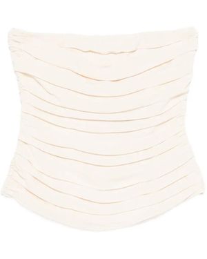 Herskind Ringo Ruched Top - White