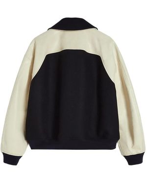 Jil Sander Two-Tone Jacket - Black