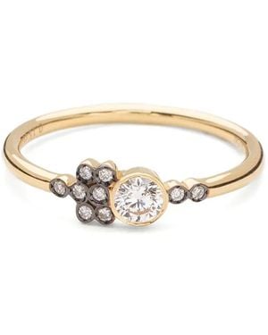 Yannis Sergakis 18K La Pierre Diamond Cluster Ring - Metallic