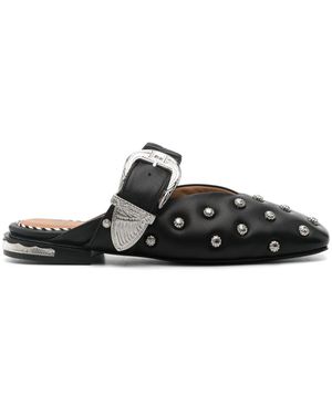 Toga Mules Con Borchie - Nero